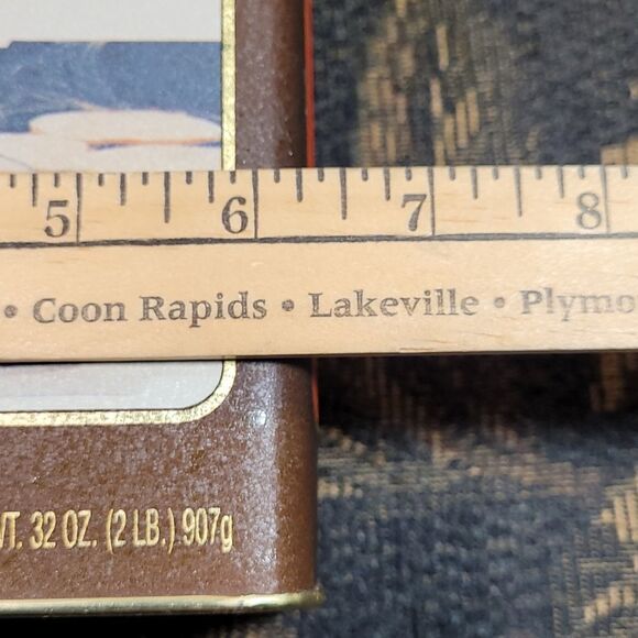 Vintage Hungry Jack Tin - 1990s Reproduction Hungry Jack Pancake Mix Tin Box - Picture 7 of 9